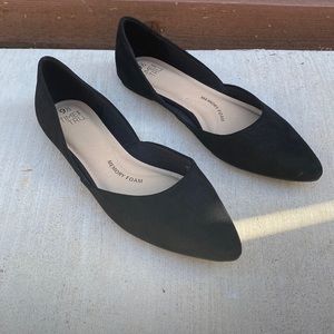 NWOT Black Flats
